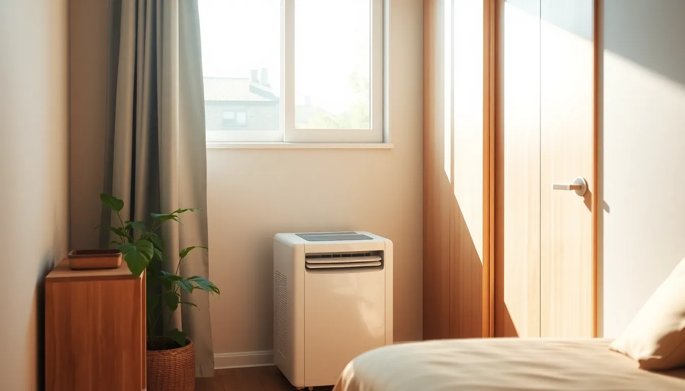 시원한 에어컨 바람을 맞으며 편안하게 쉬는 모습