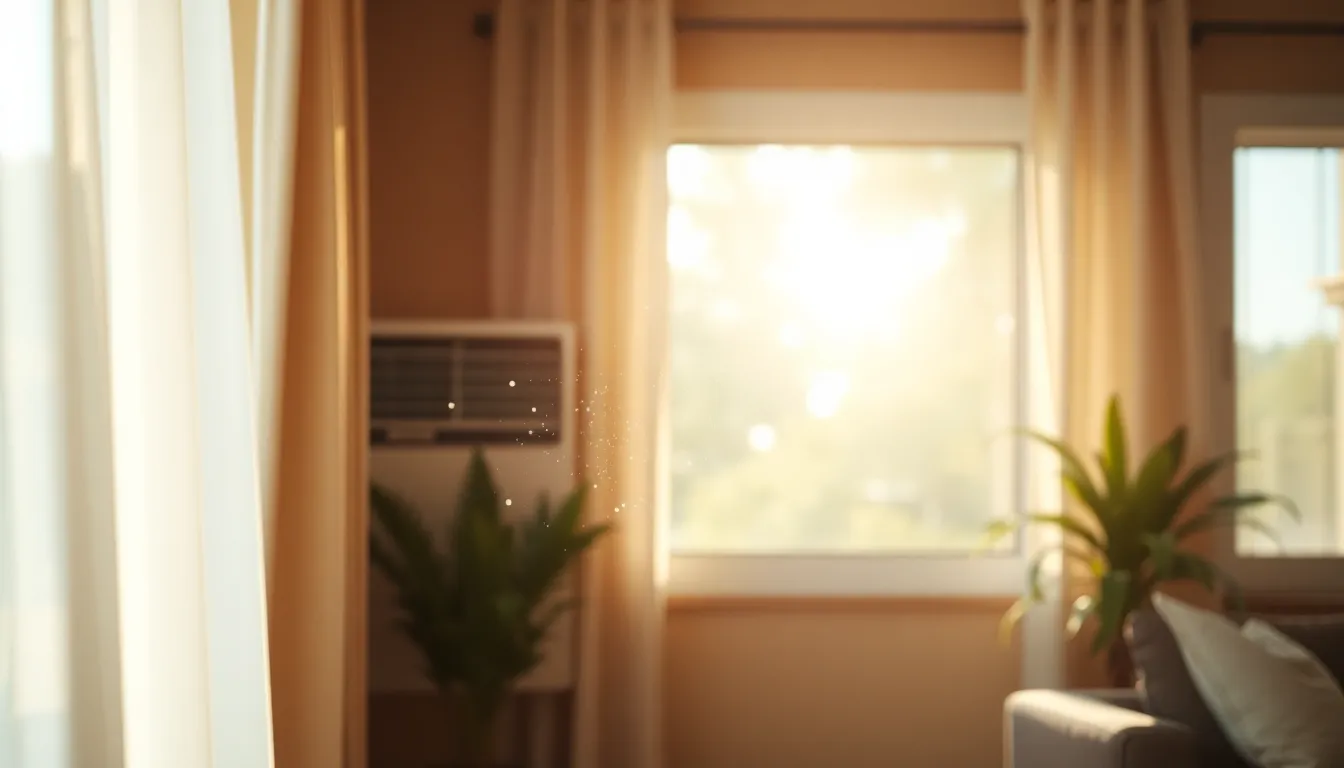 에어컨 사용 모습