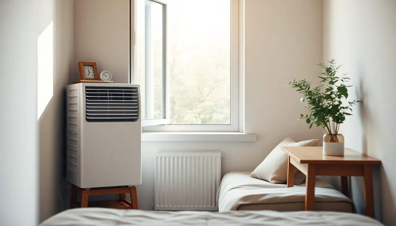 시원한 원룸 에어컨 이미지