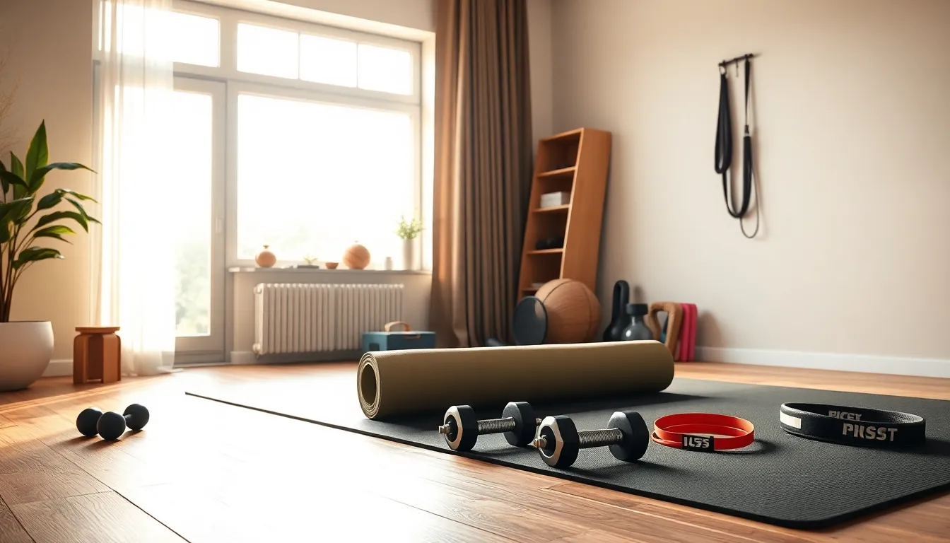 운동 후 건강한 식단을 준비하는 모습