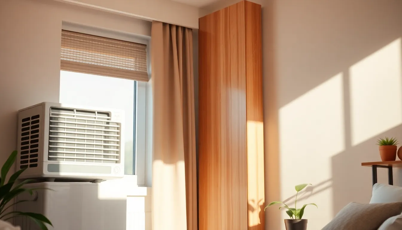 시원한 실내에서 운동 후 휴식하는 사람의 모습