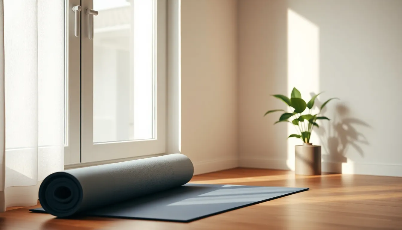 피트니스 트렌드를 반영하는 홈트레이닝 장비 이미지