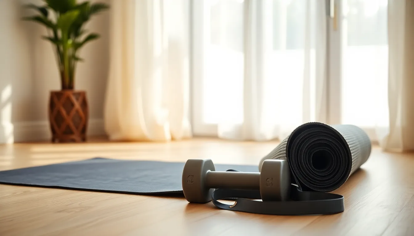 홈트레이닝 필수템 모음