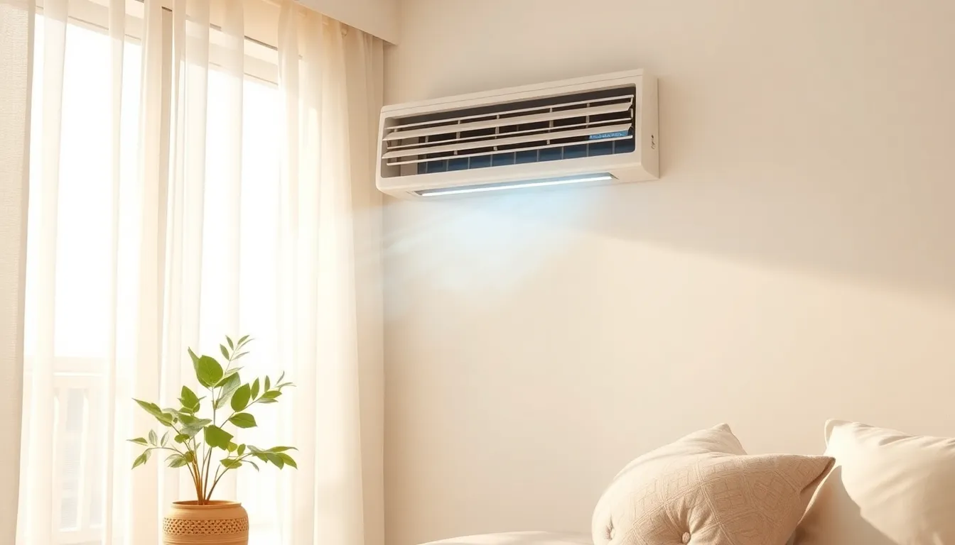 10평 원룸에 어울리는 에어컨 모습