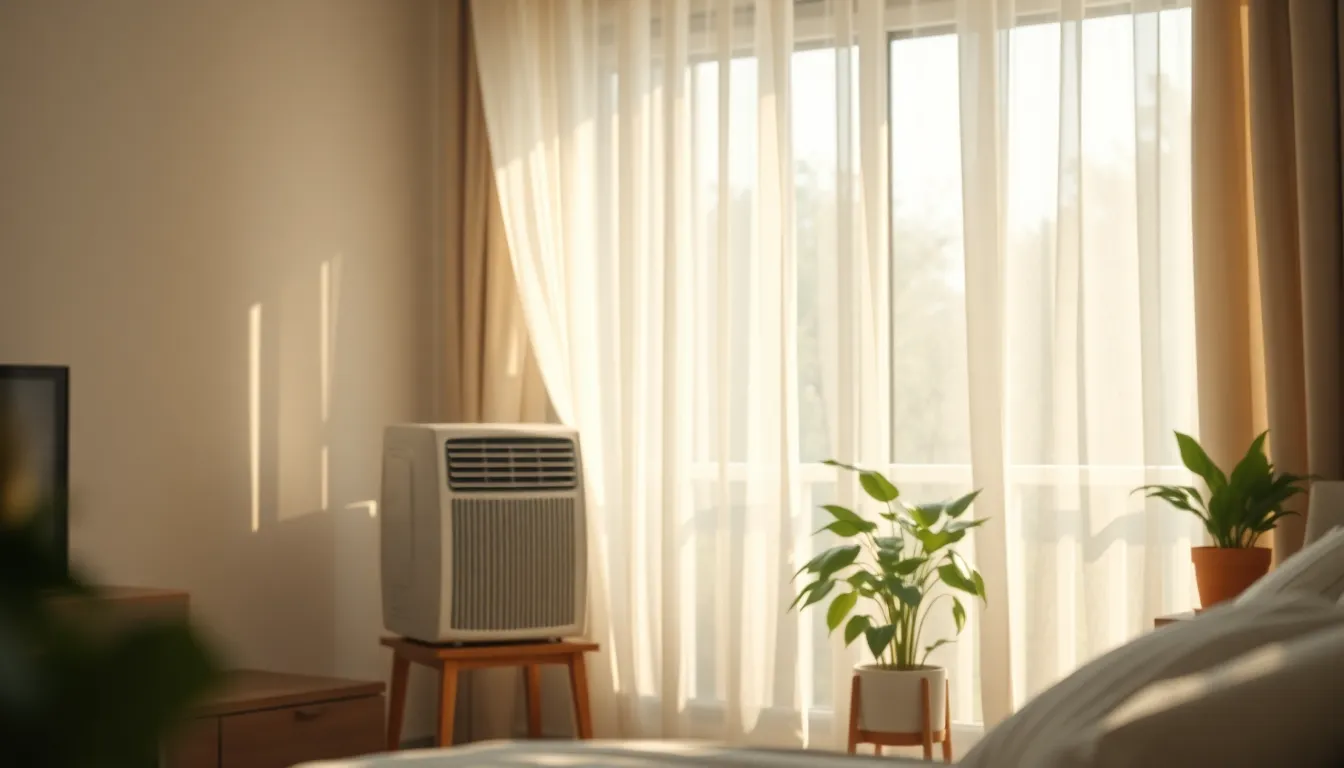 여름철 시원한 실내 풍경